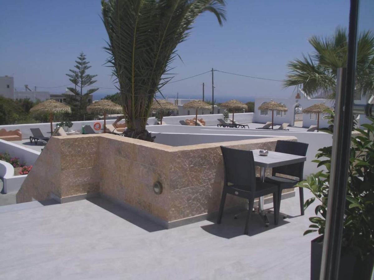 Nikos Hotel Karterados  Bagian luar foto