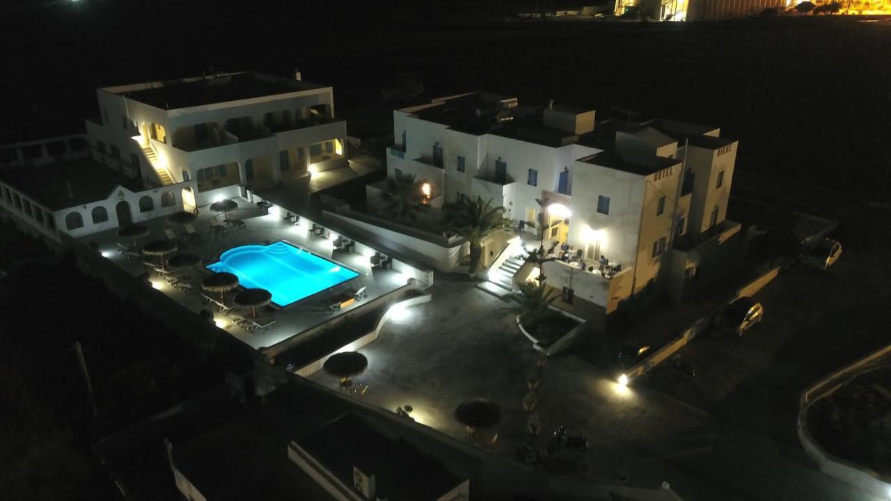 Nikos Hotel Karterados  Bagian luar foto
