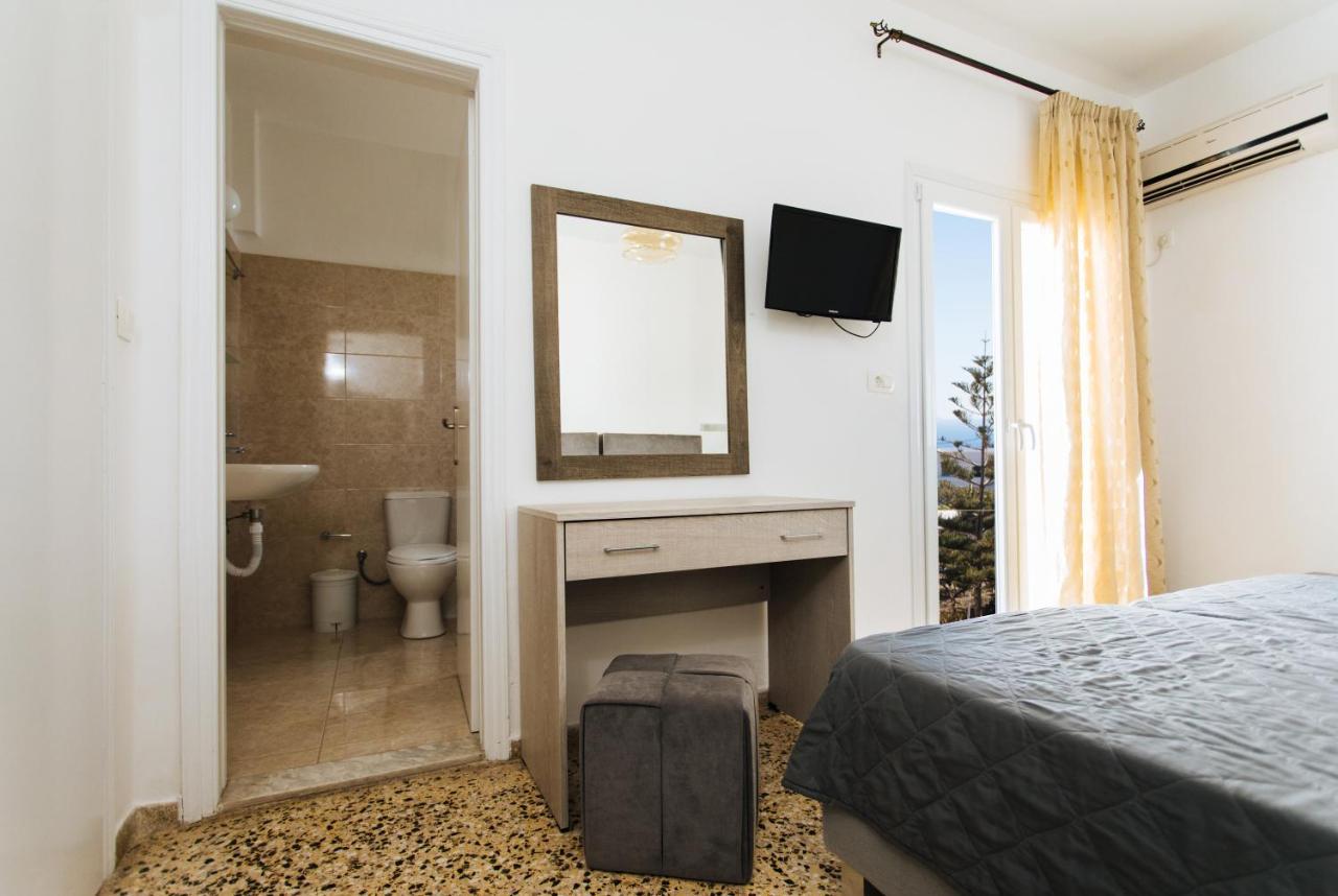 Nikos Hotel Karterados  Bagian luar foto