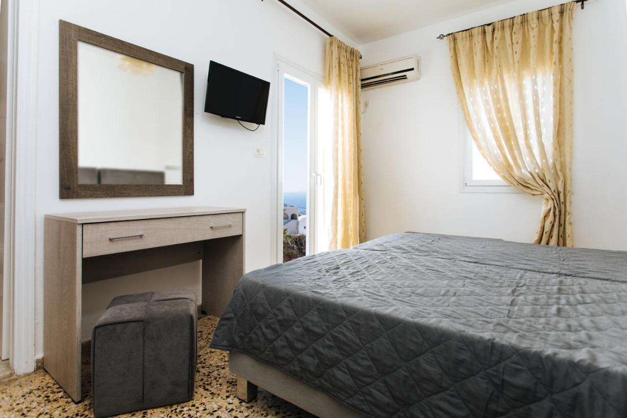 Nikos Hotel Karterados  Bagian luar foto