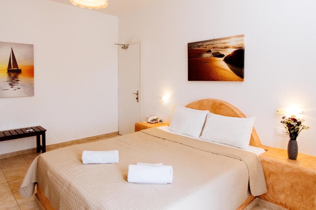 Nikos Hotel Karterados  Bagian luar foto