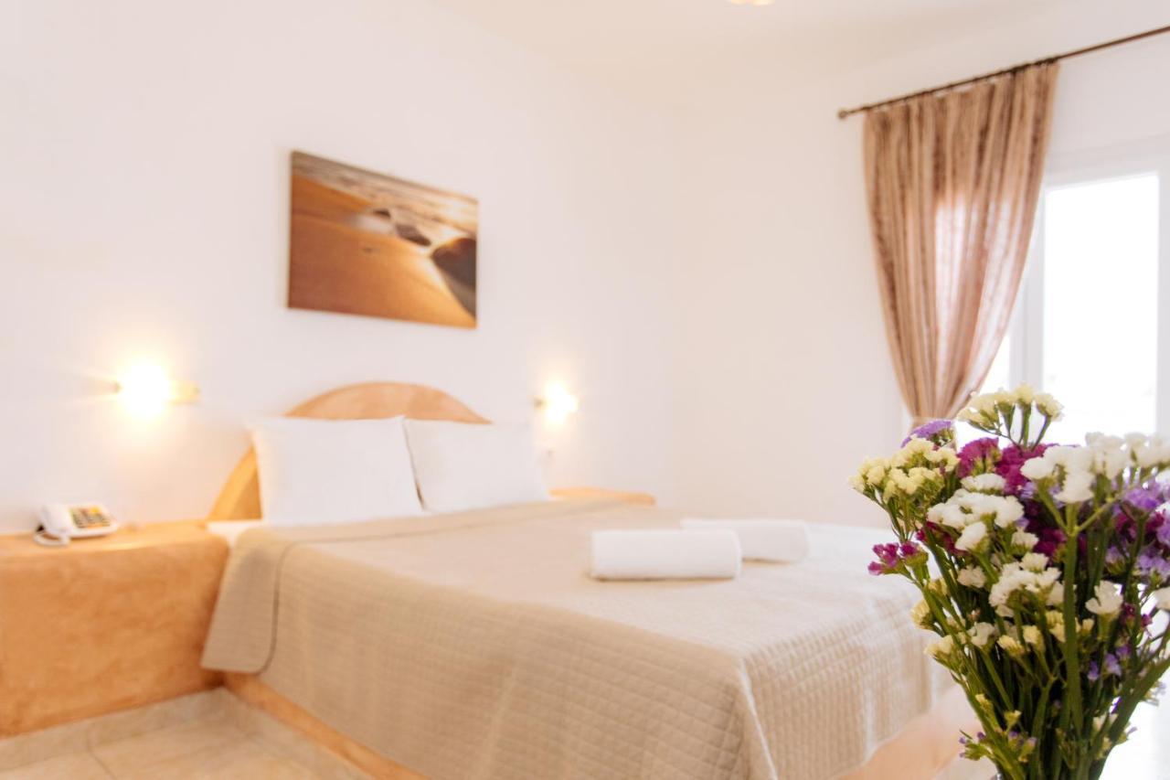Nikos Hotel Karterados  Bagian luar foto