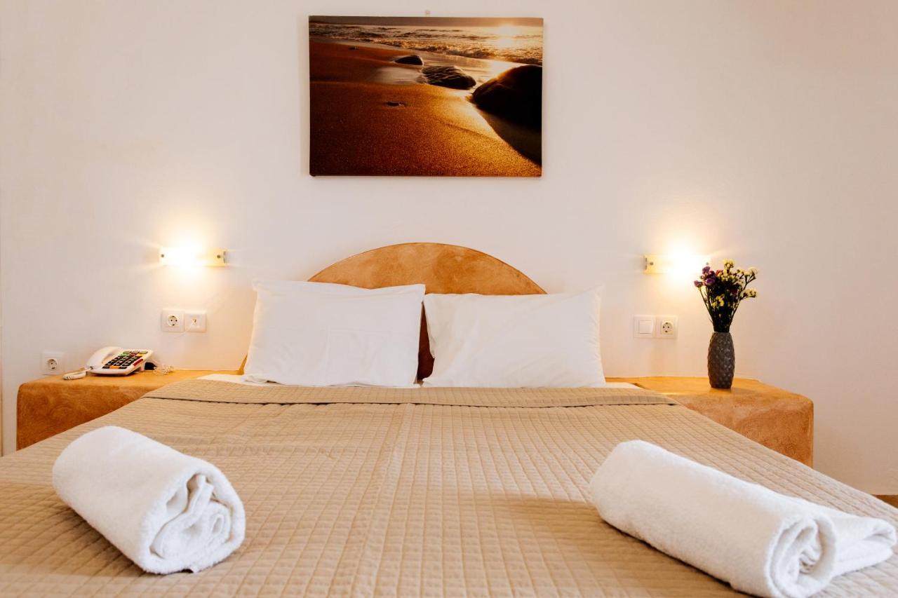 Nikos Hotel Karterados  Bagian luar foto