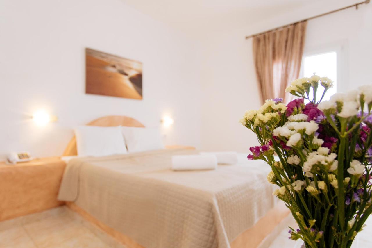 Nikos Hotel Karterados  Bagian luar foto