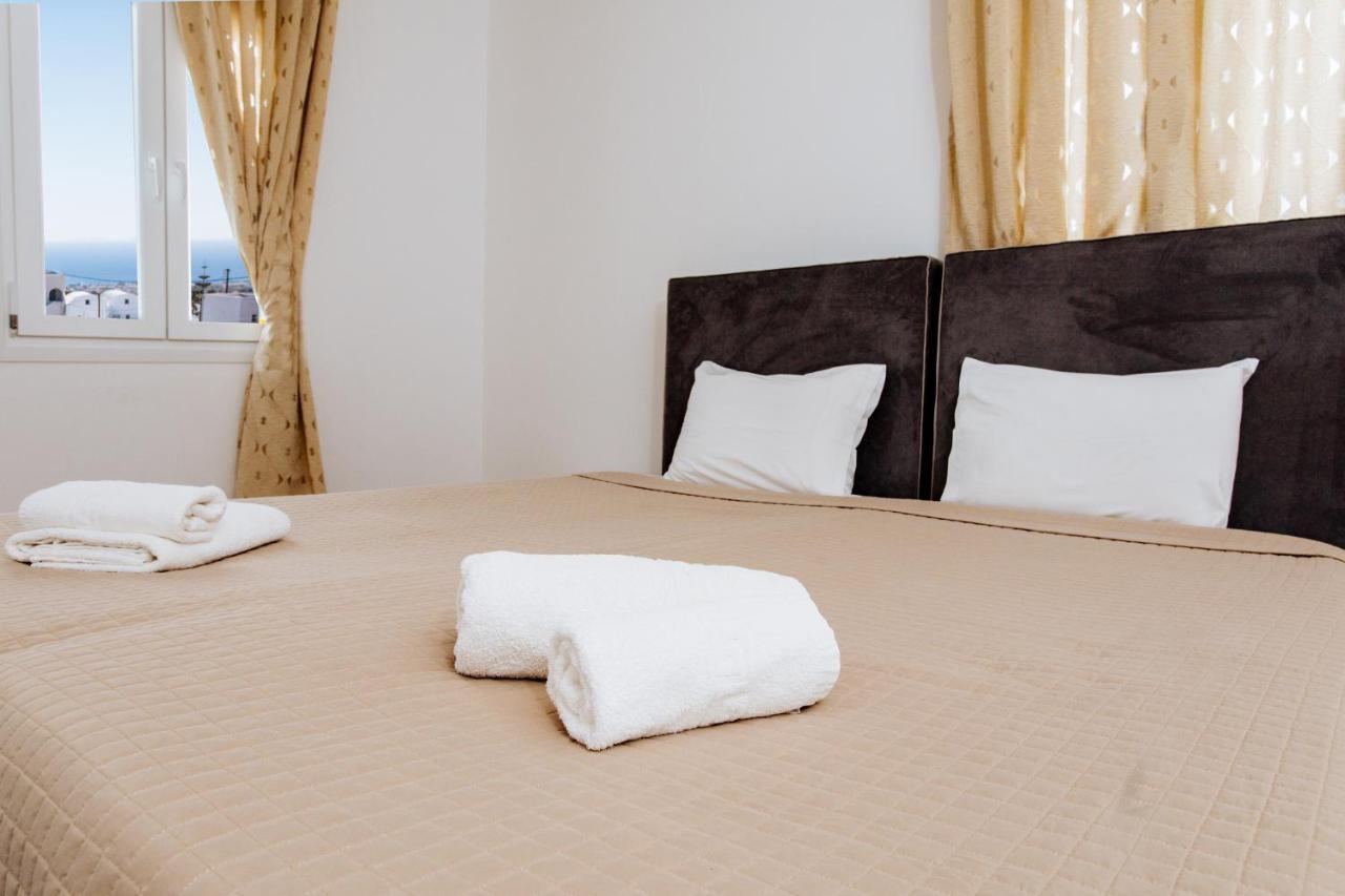 Nikos Hotel Karterados  Bagian luar foto