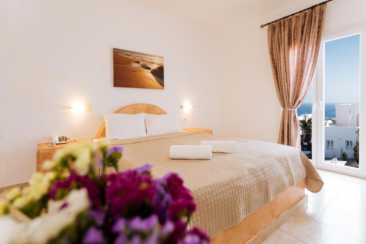 Nikos Hotel Karterados  Bagian luar foto