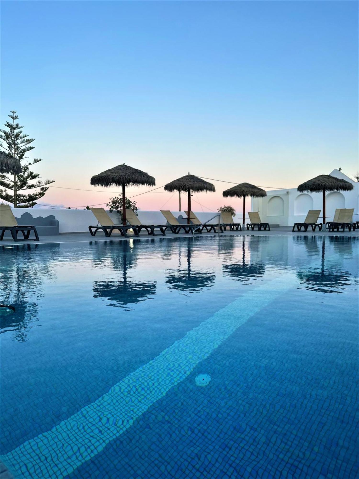 Nikos Hotel Karterados  Bagian luar foto